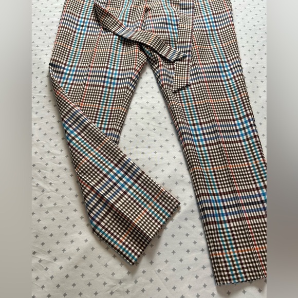 New York & Company Multicolor Plaid Pants - Picture 2 of 10